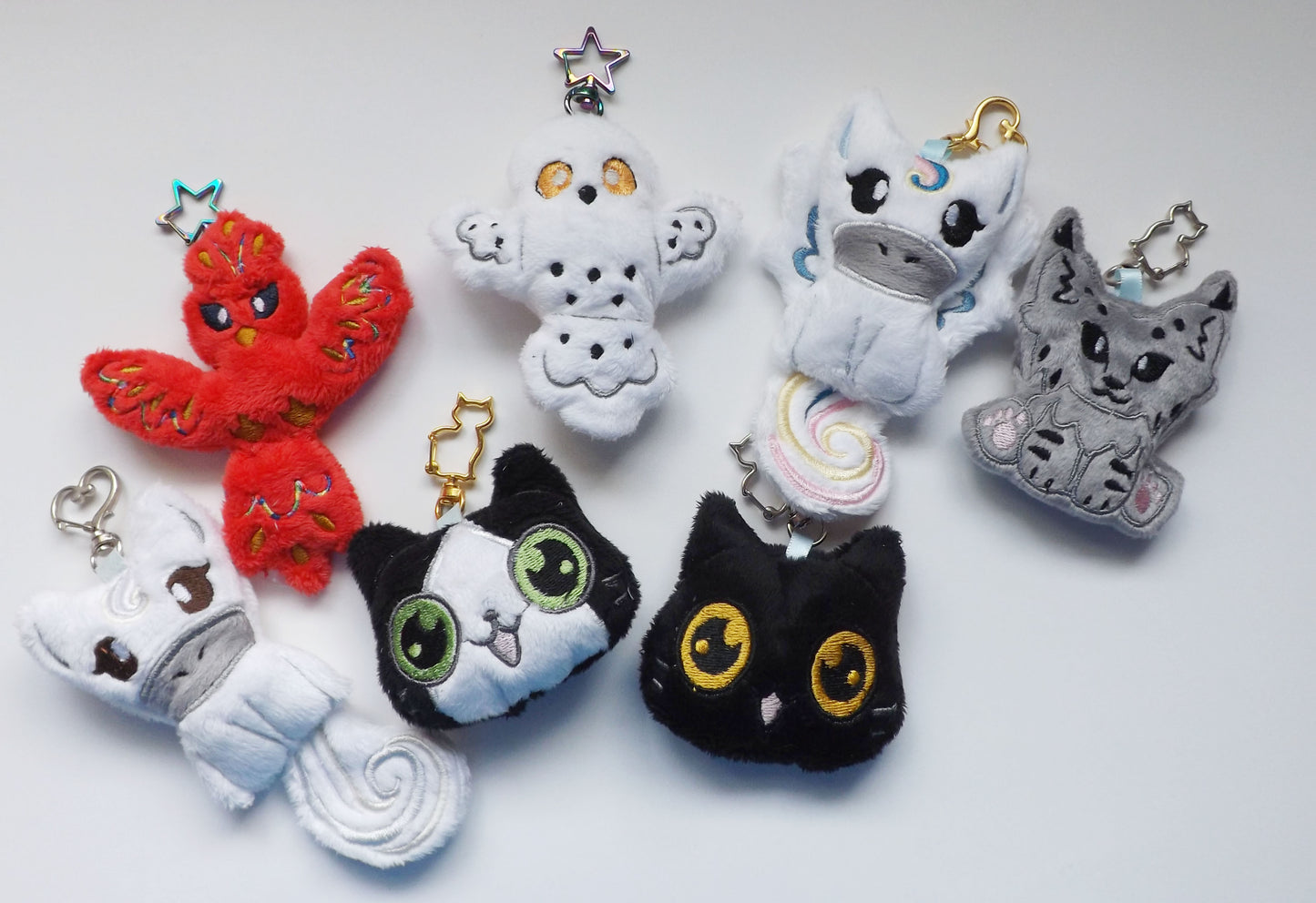 Mini Plushie Keychain