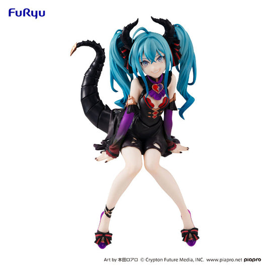 Hatsune Miku - Noodle Stopper Figure - Villain Color Variation ver. (FuRyu)