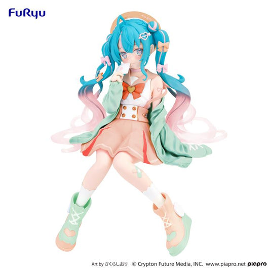 Vocaloid - Hatsune Miku - Noodle Stopper Figure - Love Sailor , Cream (FuRyu)